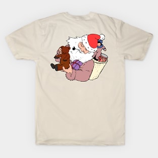 Santa Clause With Gifts | Santa is Coming T-Shirt